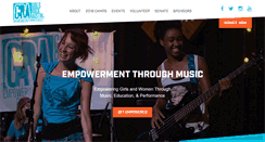 Desktop Screenshot of girlsrockaustin.org
